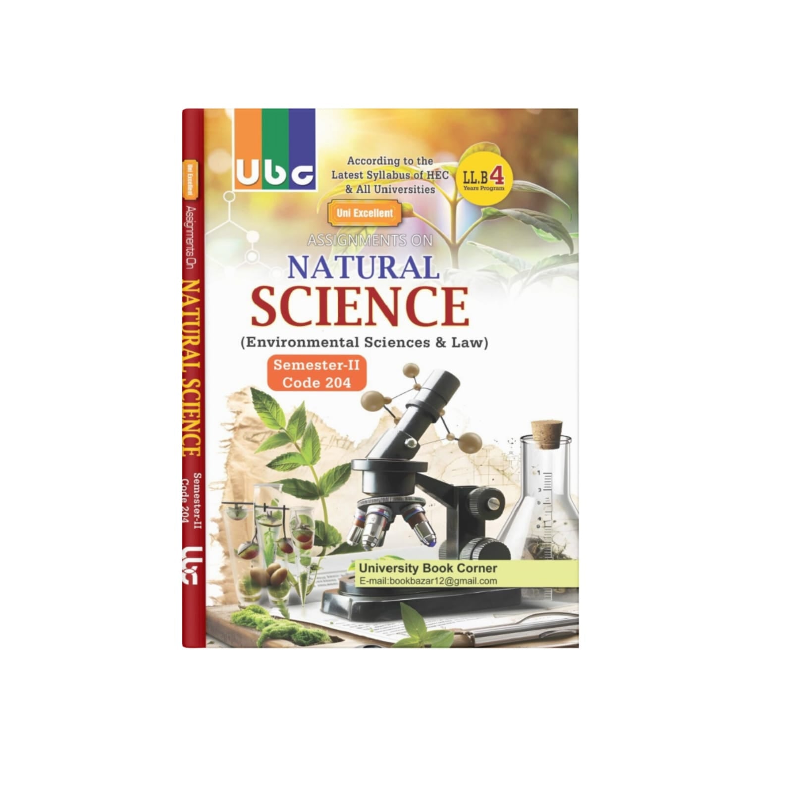 Natural Science LLB 4 Years ( Semester 2)