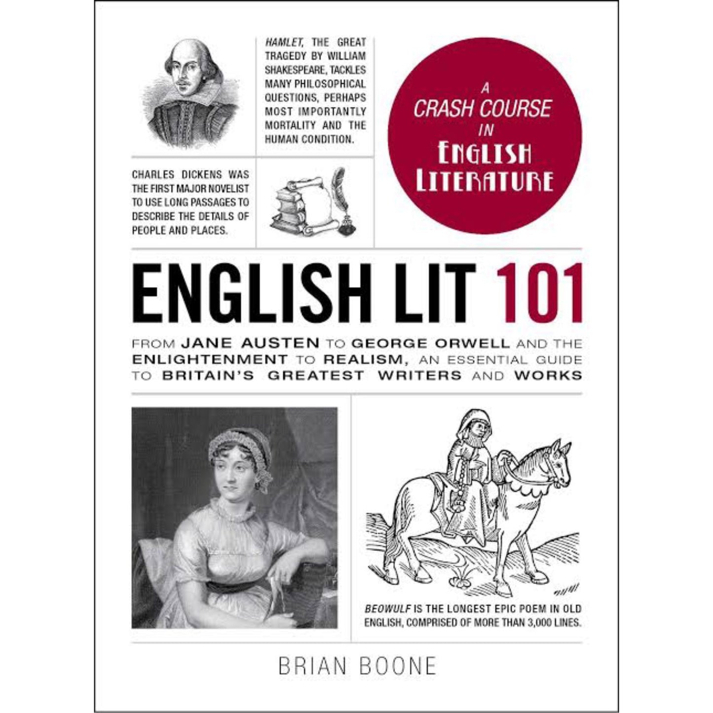 English Lit 101: From Jane Austen to George Orwell and the Enlightenment to Realism, an essential guide to Britain's greatest writers and works