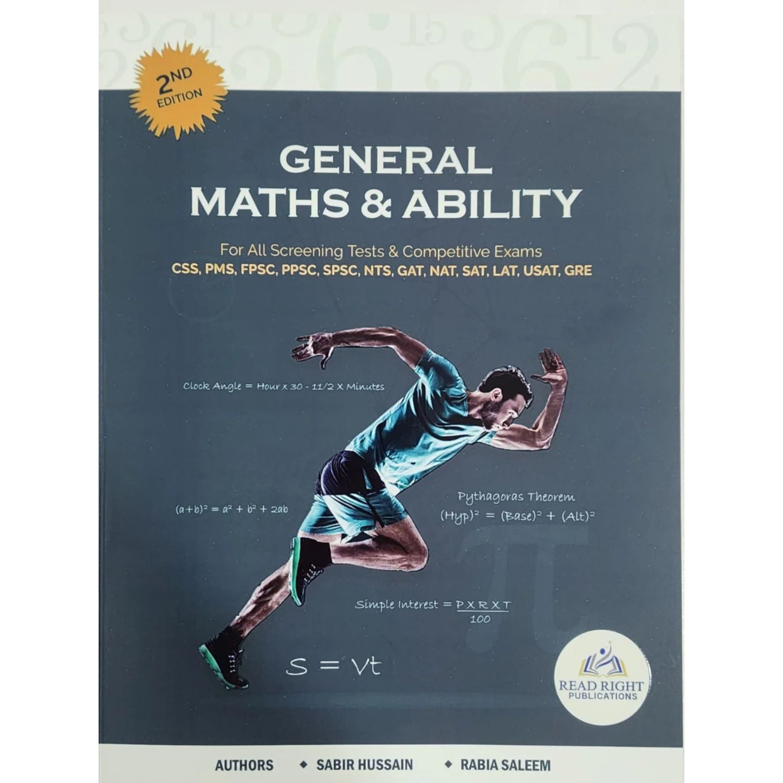 General Maths and Ability for CSS PMS By Sabir Hussain – Book Bazar