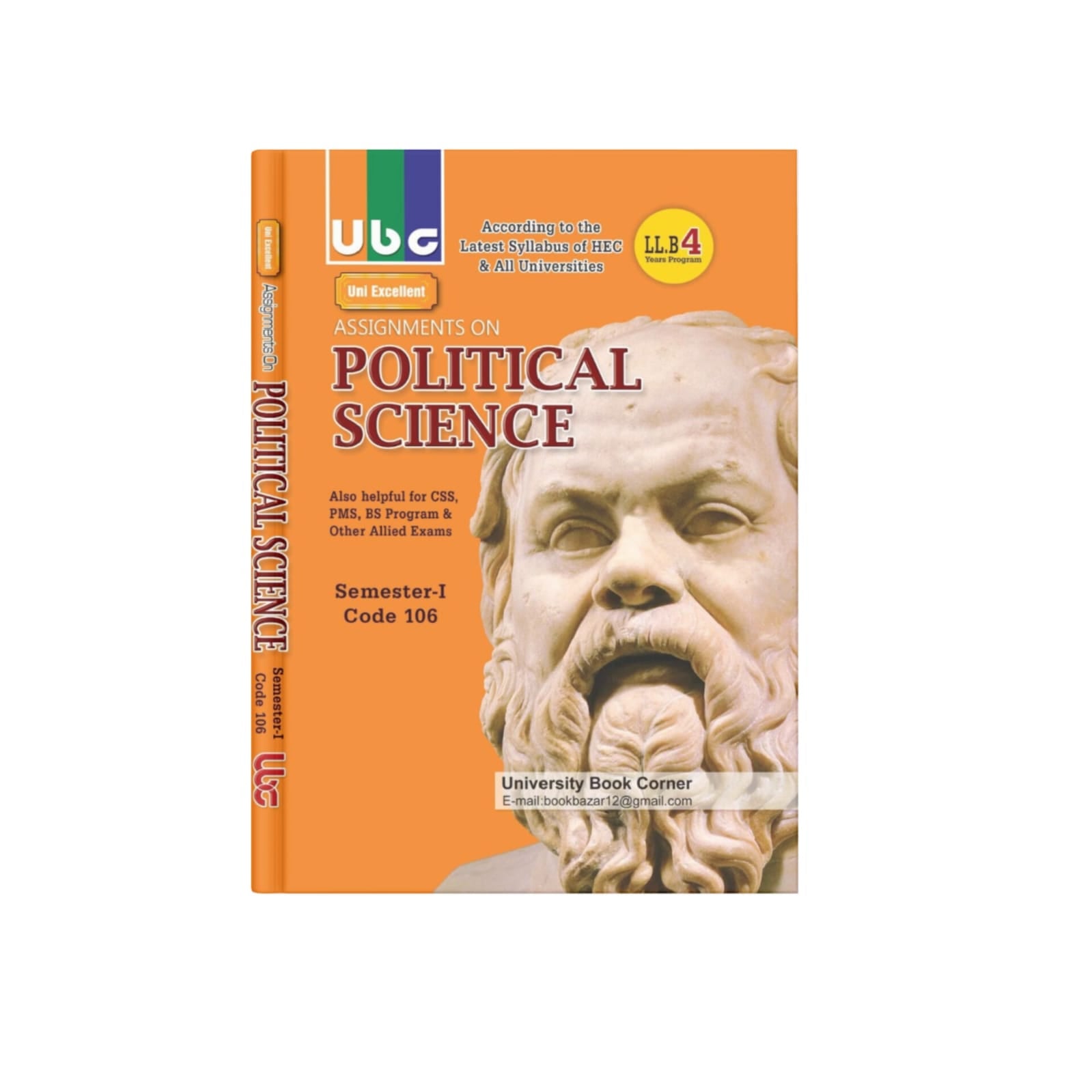Political Science LLB 4 Years ( Semester 1)