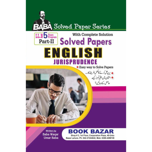 Solved Paper English Jurisprudence   LLB Part 2