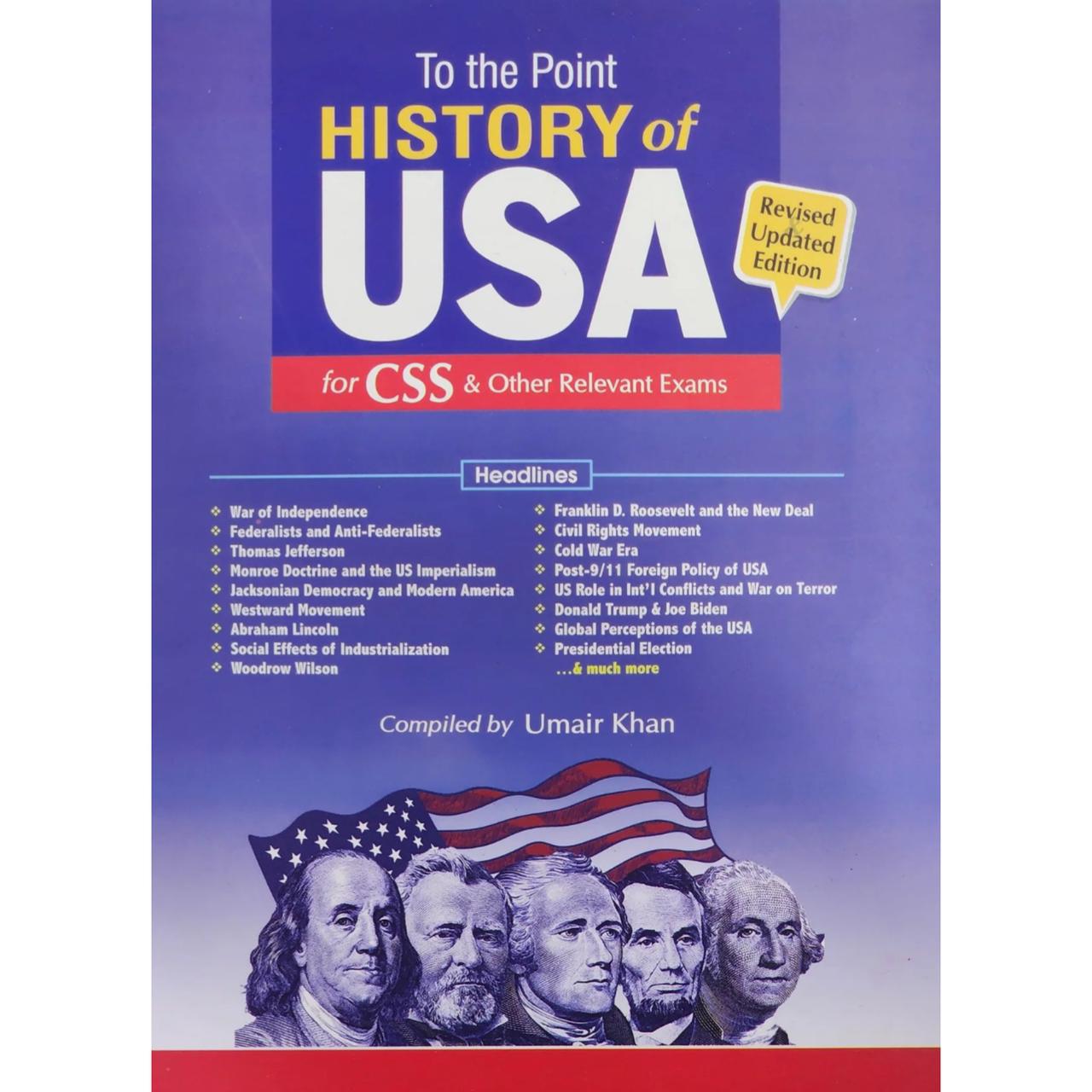 To The Point History of USA For CSS