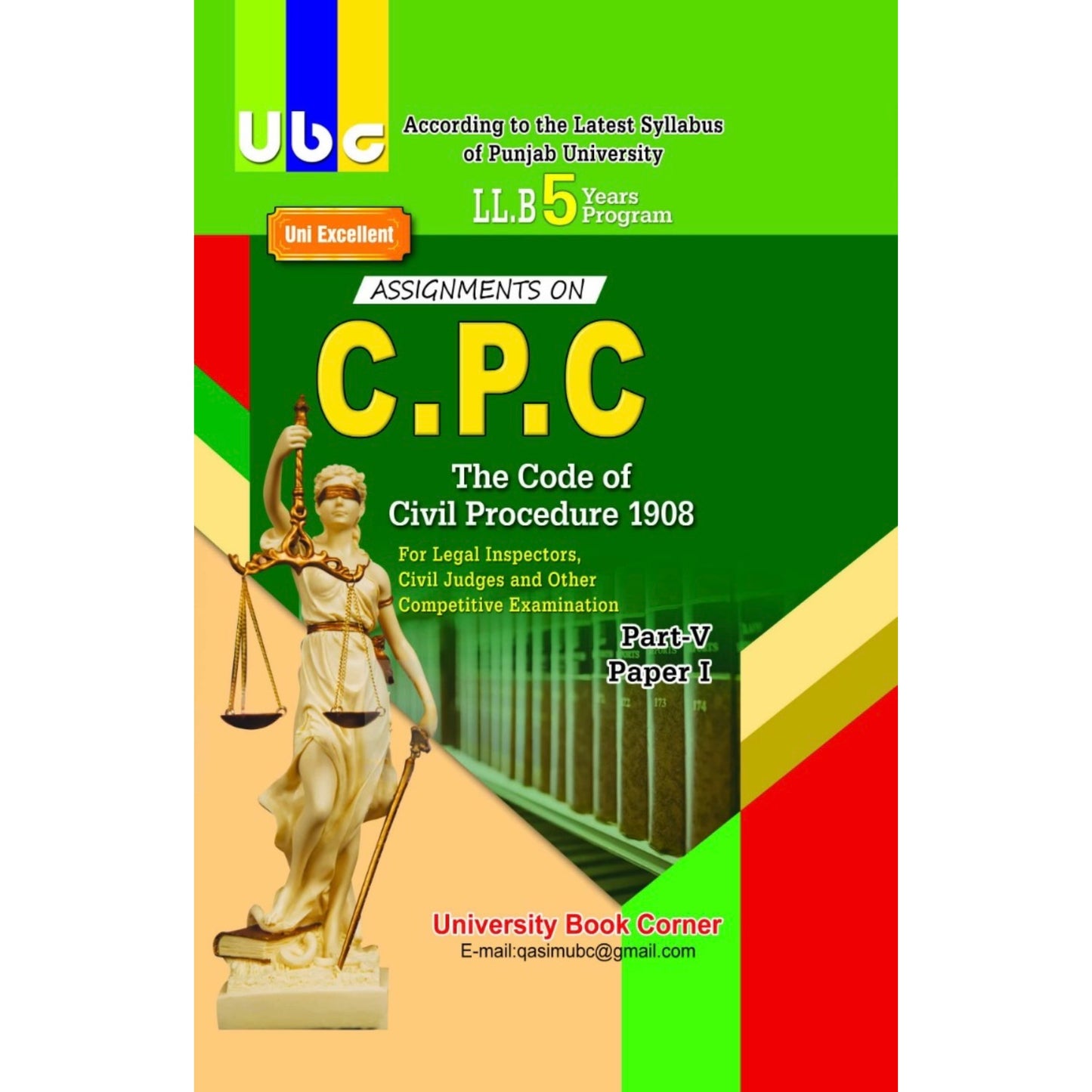 The Code Of Civil Procedure 1908 (CPC) LLB Part 5