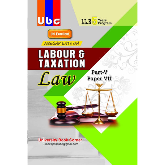 Labour And Taxation Law LLB Part 5