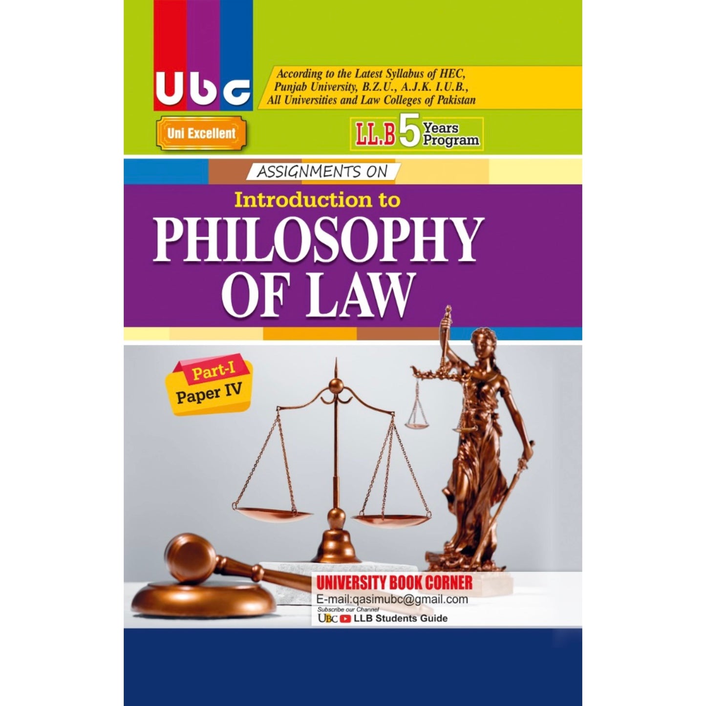 Philosophy Of Law LLB Part 1