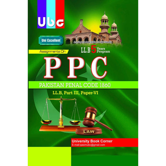 Pakistan Penal Code (PPC) LLB Part 3