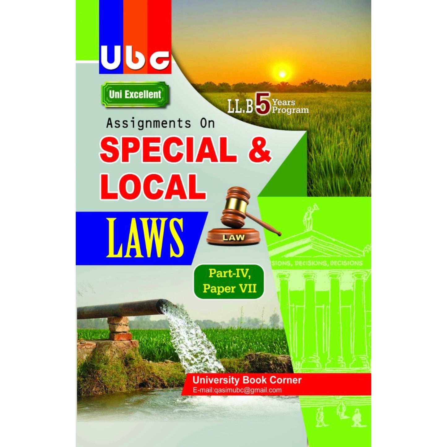 Special And Local Laws LLB Part 4