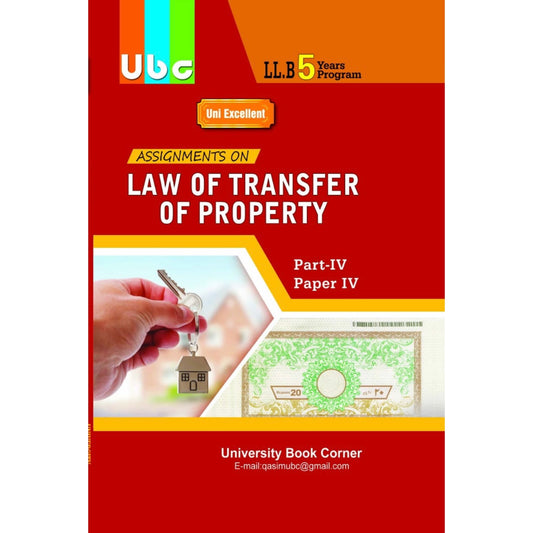 Law Of Transfer Of Property LLB Part 4